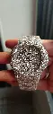 Patek Phillipe Full Iced out Full White Diamond Moissanite Automatic Watch