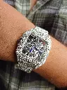 Cartier Skeleton full white iced out Automatic Moissanite watch