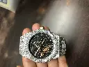 AP Full Iced out Mechanic Automatic watch white Moissanite Diamond watch